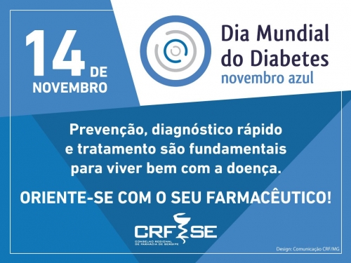 CRF/SE alerta para os riscos do Diabetes