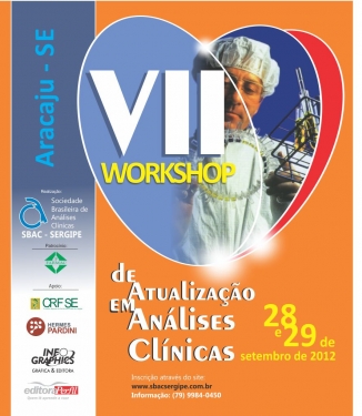 As inscrições para o 7º Workshop de Análises Clínicas ainda estão abertas