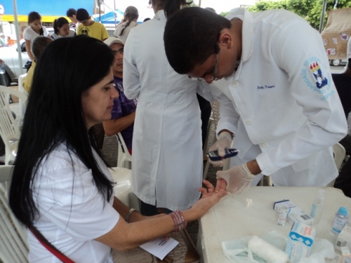 CRF participa de mobilização sobre o uso de medicamentos na cidade de Lagarto 