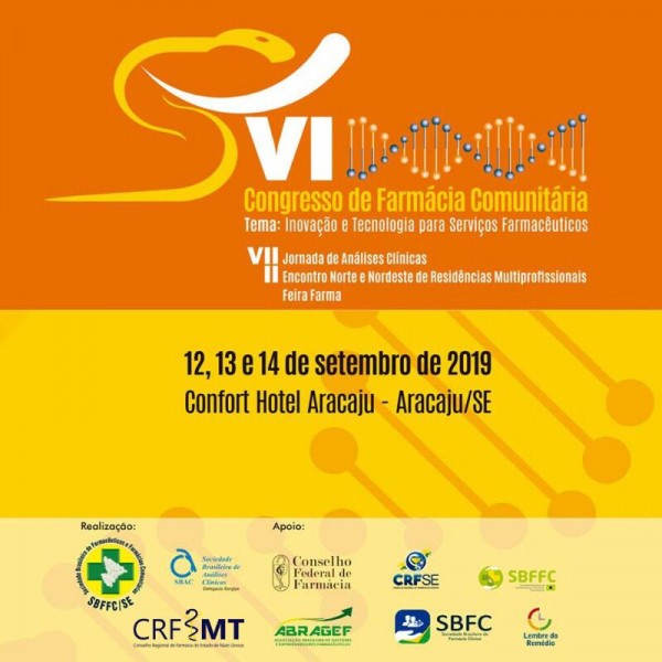 Sergipe recebe o VI Congresso de Farmácia Comunitária
