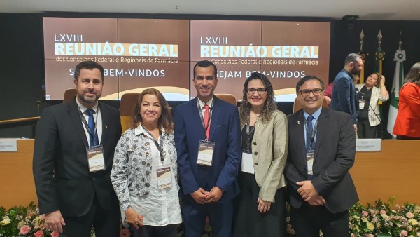 Diretoria do CRF/SE participa da 68ª Reunião Geral dos Conselhos de Farmácia, em Brasília
