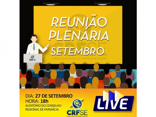 REUNIÃO PLENÁRIA DO MÊS DE SETEMBRO