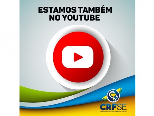 CANAL DO CRF/SE NO YOUTUBE